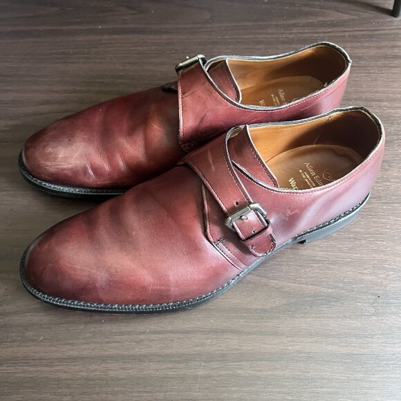 Allen Edmonds Warwick Plymouth Single Monk Straps Size 10 5751 USA,Mens main image 14